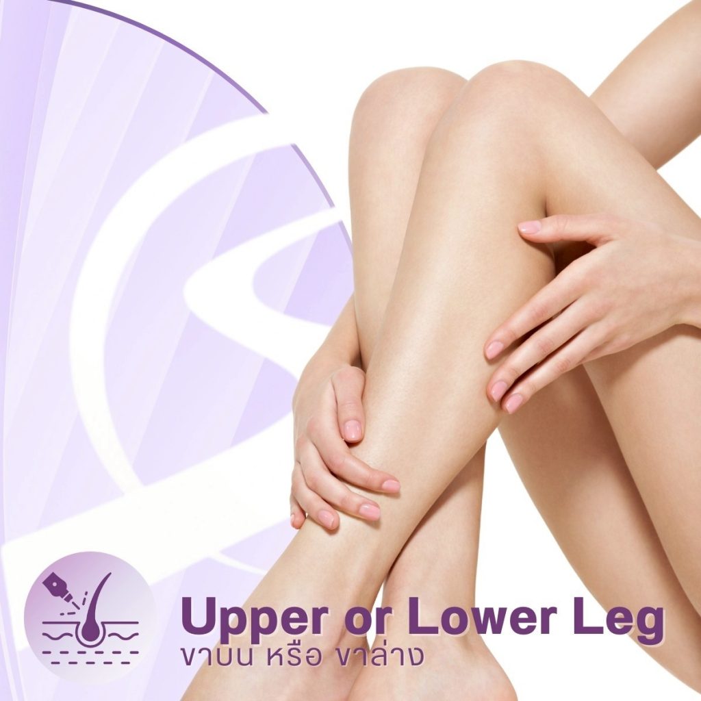 โปรแกรมบริเวณ Laser ของทางคลินิก-Upper of Lower Leg
